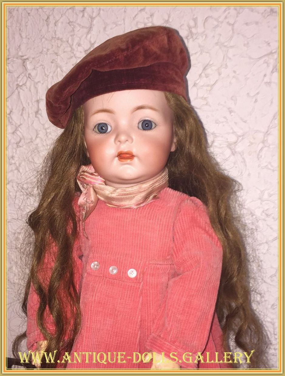 Антикварная кукла K&R, Simon & Halbig, mold 121 старинная купить