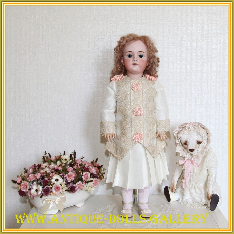 Антикварная кукла Kley & Hahn Walkure 5 1900г. Германия 72 см старинная купить