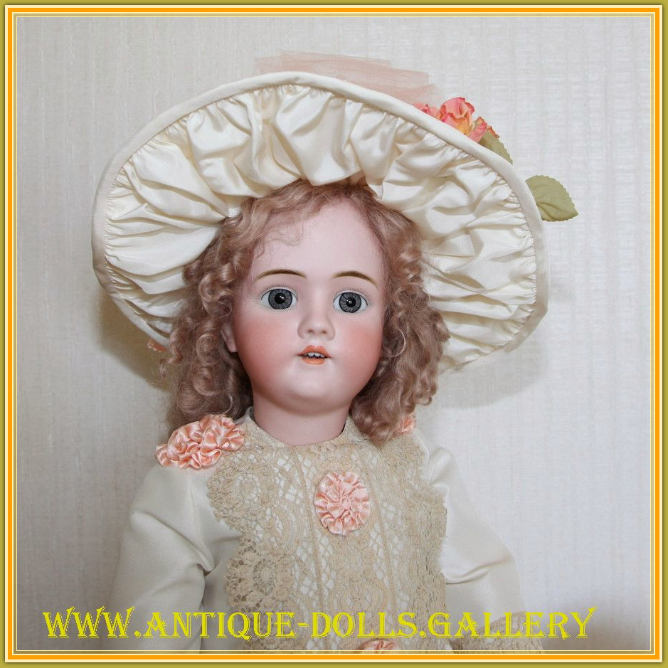 Антикварная кукла Kley & Hahn Walkure 5 1900г. Германия 72 см старинная купить