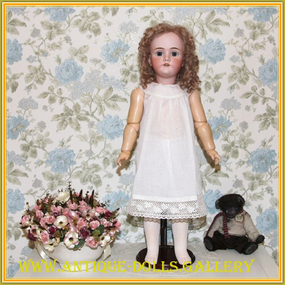 Антикварная кукла Kley & Hahn Walkure 5 1900г. Германия 72 см старинная купить