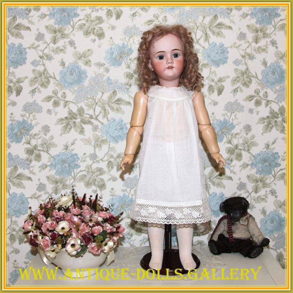 Антикварная кукла Kley & Hahn Walkure 5 1900г. Германия 72 см старинная купить