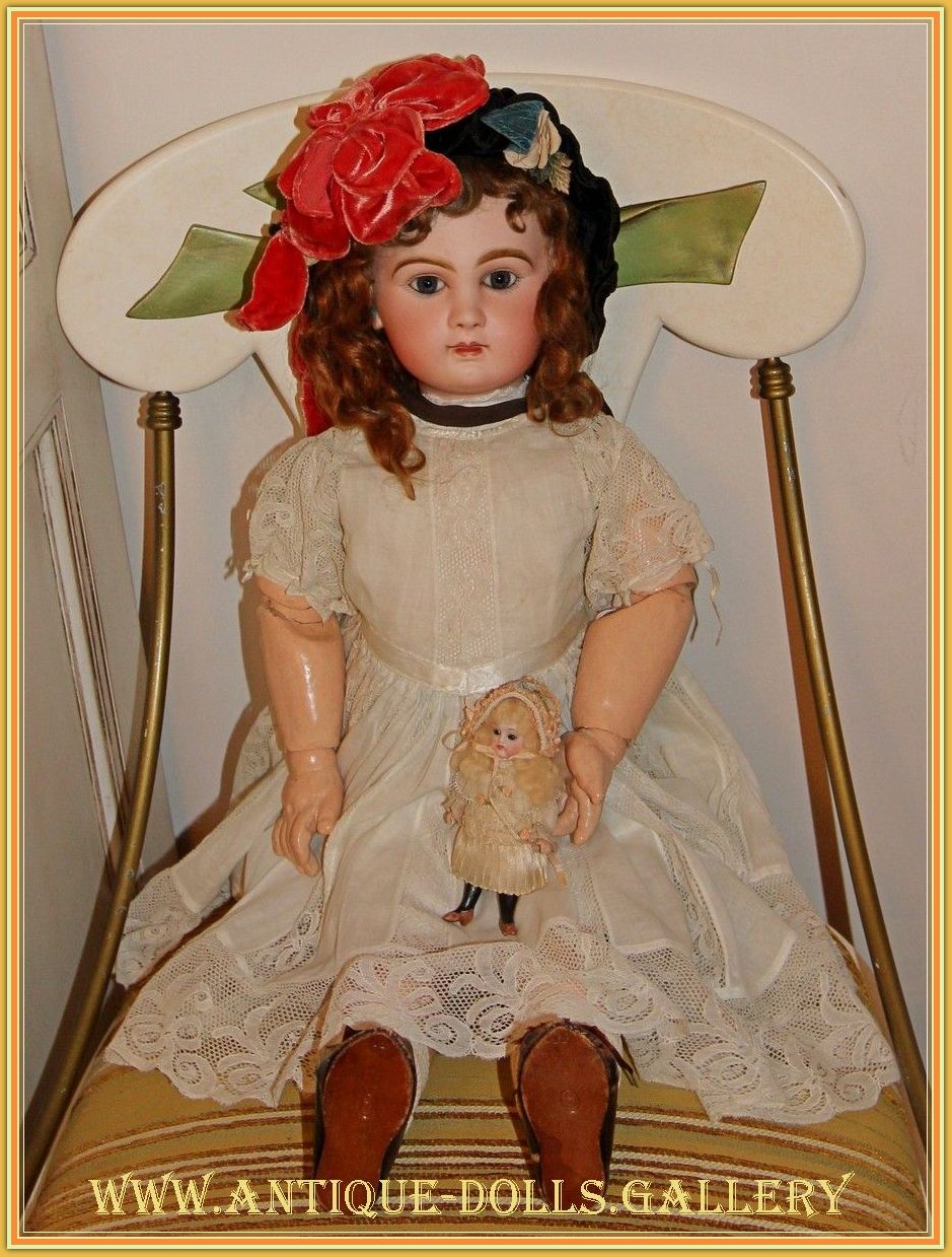 Антикварная кукла Depose Tete Jumeau B.te S.G.D.G 12 старинная купить