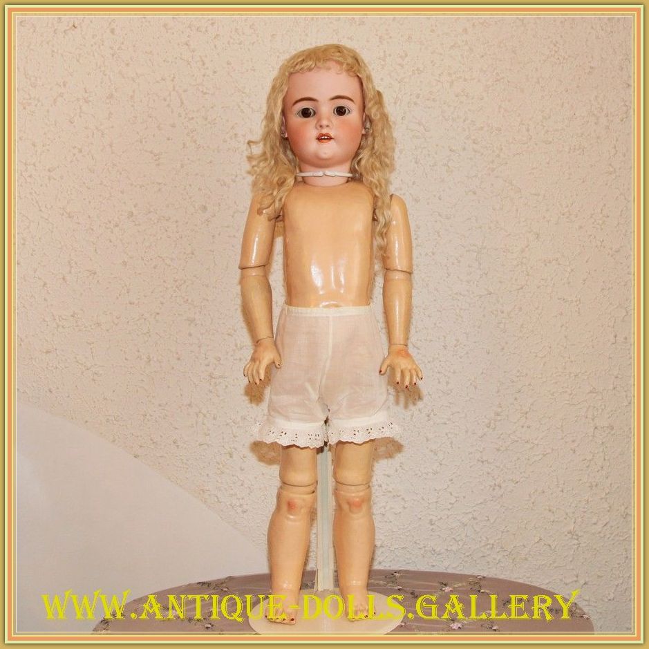 Антикварная кукла Kley & Hahn Walkure 7 1/2 1900г. Германия 89 см старинная купить