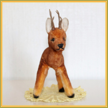 Винтажная игрушка оленёнок Steiff