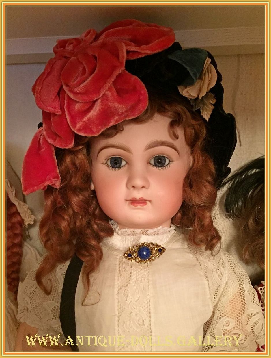 Антикварная кукла Depose Tete Jumeau B.te S.G.D.G 12 старинная купить