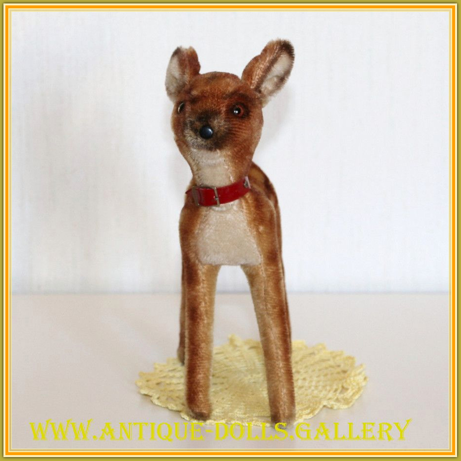 Винтажная игрушка оленёнок Steiff