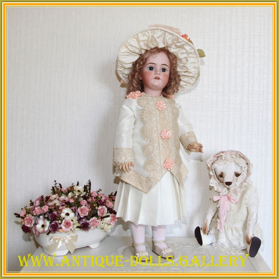 Антикварная кукла Kley & Hahn Walkure 5 1900г. Германия 72 см старинная купить