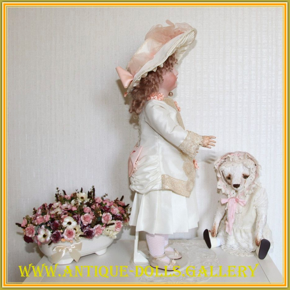 Антикварная кукла Kley & Hahn Walkure 5 1900г. Германия 72 см старинная купить