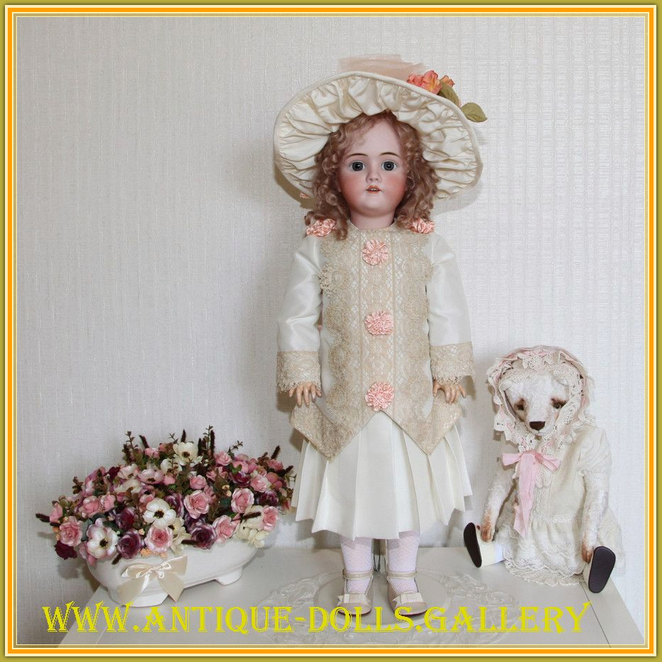 Антикварная кукла Kley & Hahn Walkure 5 1900г. Германия 72 см старинная купить