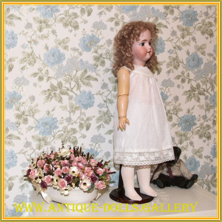 Антикварная кукла Kley & Hahn Walkure 5 1900г. Германия 72 см старинная купить