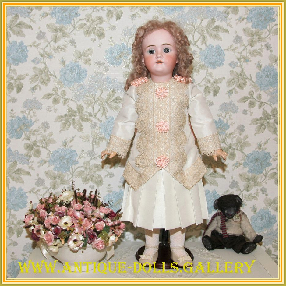 Антикварная кукла Kley & Hahn Walkure 5 1900г. Германия 72 см старинная купить