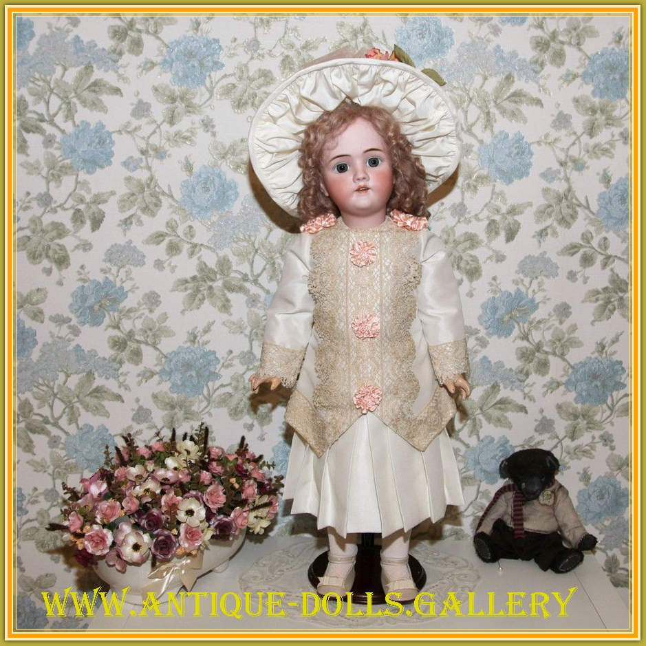 Антикварная кукла Kley & Hahn Walkure 5 1900г. Германия 72 см старинная купить