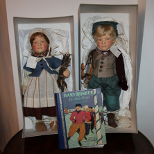 Винтажные куклы Gretel B. & Hans B. by R. John Wright старинная купить