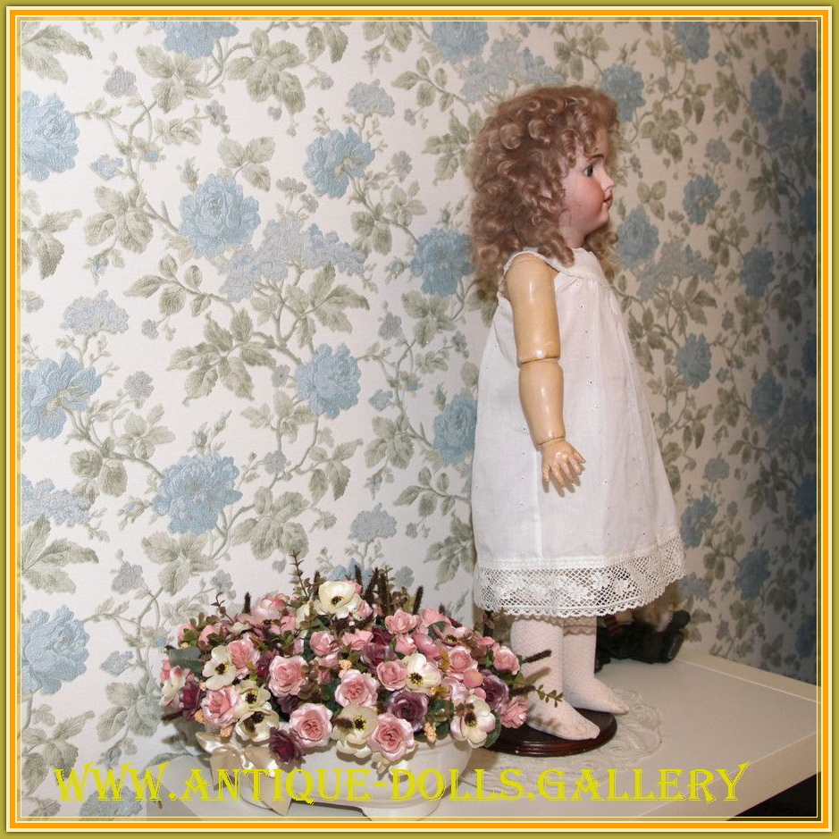 Антикварная кукла Kley & Hahn Walkure 5 1900г. Германия 72 см старинная купить