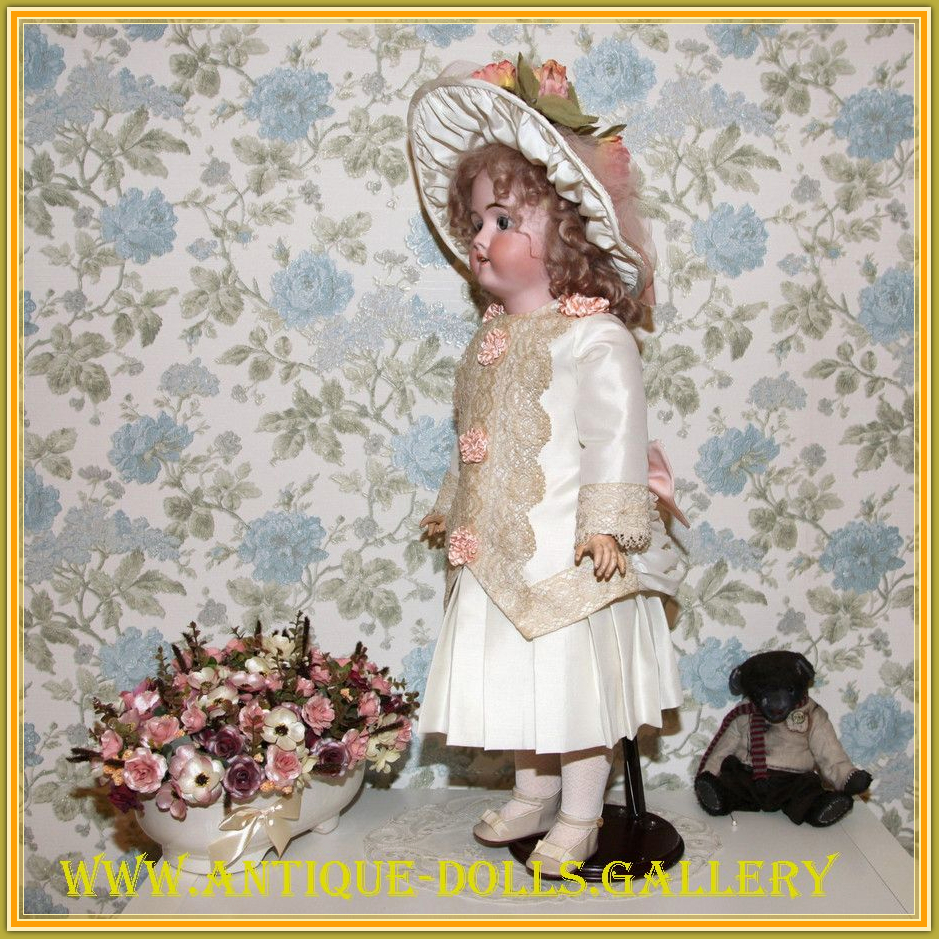 Антикварная кукла Kley & Hahn Walkure 5 1900г. Германия 72 см старинная купить