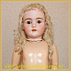 Антикварная кукла Kley & Hahn Walkure 7 1/2 1900г. Германия 89 см старинная купить