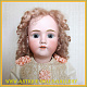 Антикварная кукла Kley & Hahn Walkure 5 1900г. Германия 72 см старинная купить